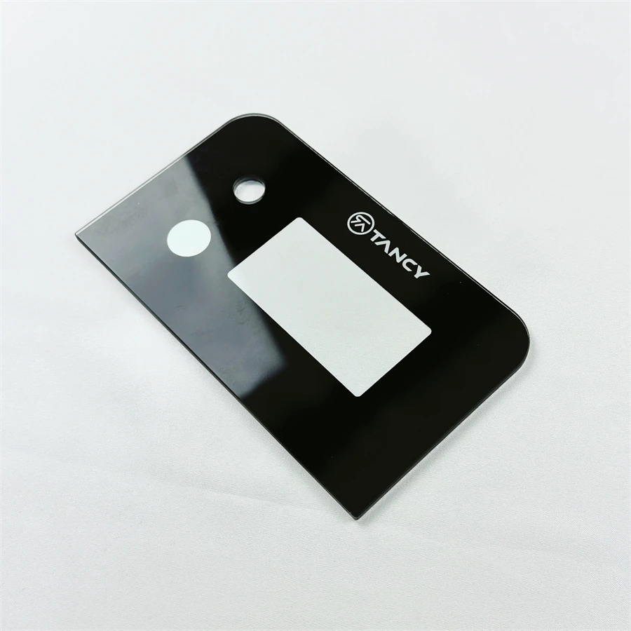 0.5mm 1mm 2mm 3mm Custom Cut Thin Corning Gorilla Tempered Glass Silk Screen Printing Glass Touch Screen Protection For LCD TV