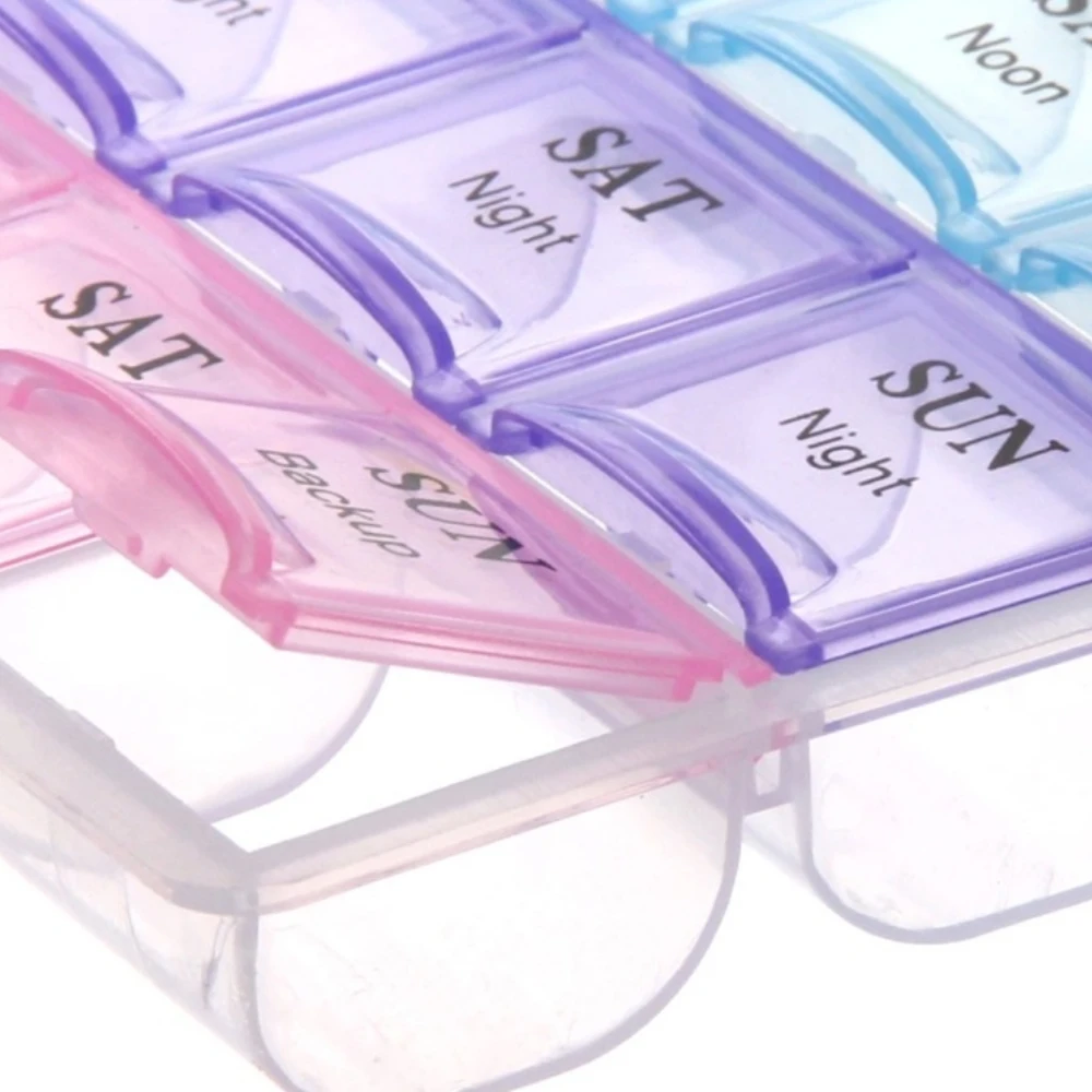 Convenient Travel Pill Storage Box OEM China Wholesale Promotional Medicine Box Made of Durable PP Plastic