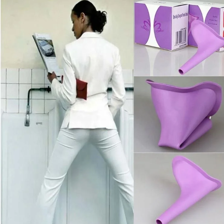 
2021 Wholesale Outdoor Children/Adult Portable Women Urine Funnel Toilet Urinal Female 