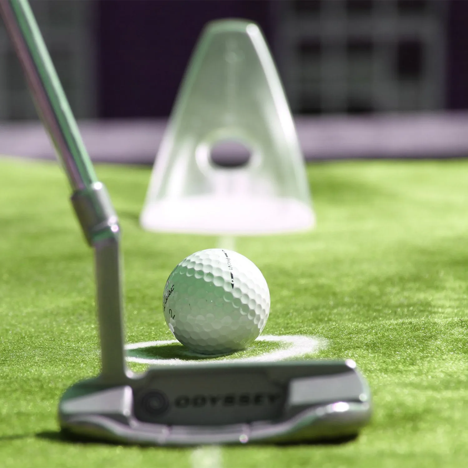Помощь при тренировке Putt от american