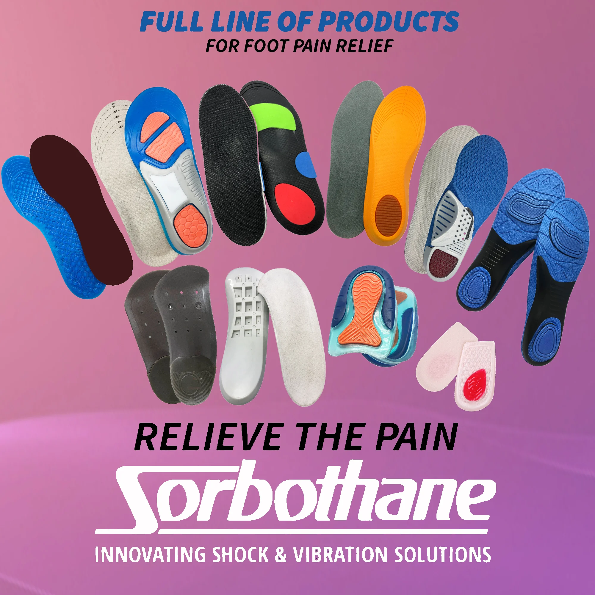 heating sports shoe insoles  custom Arch Support Orthotic 3/4 heel pad