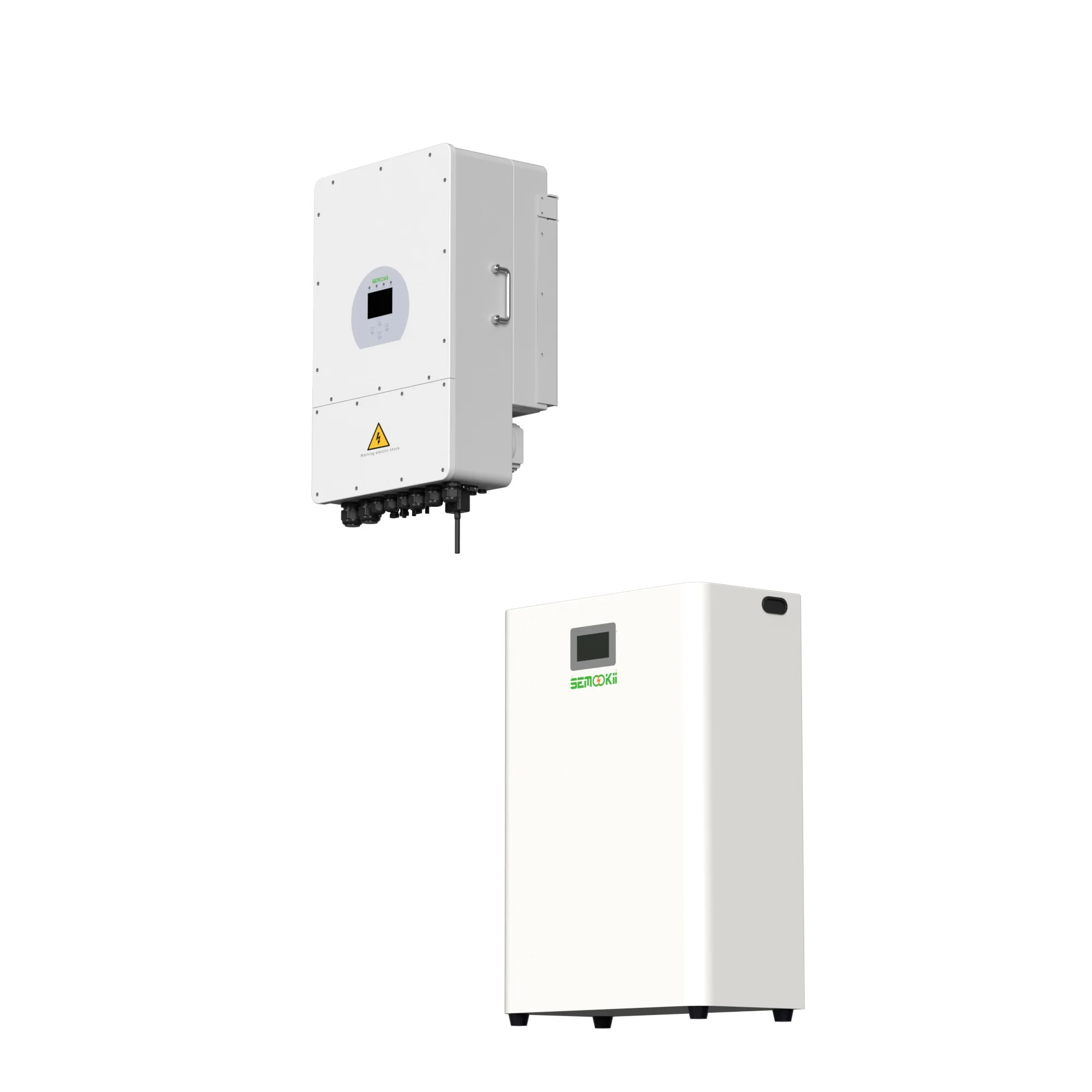 Semookii MIV-5 Lithium Battery Hybrid Inverter 120 ah Home Energy Storage System LiFePO4 Battery 5000w AC DC