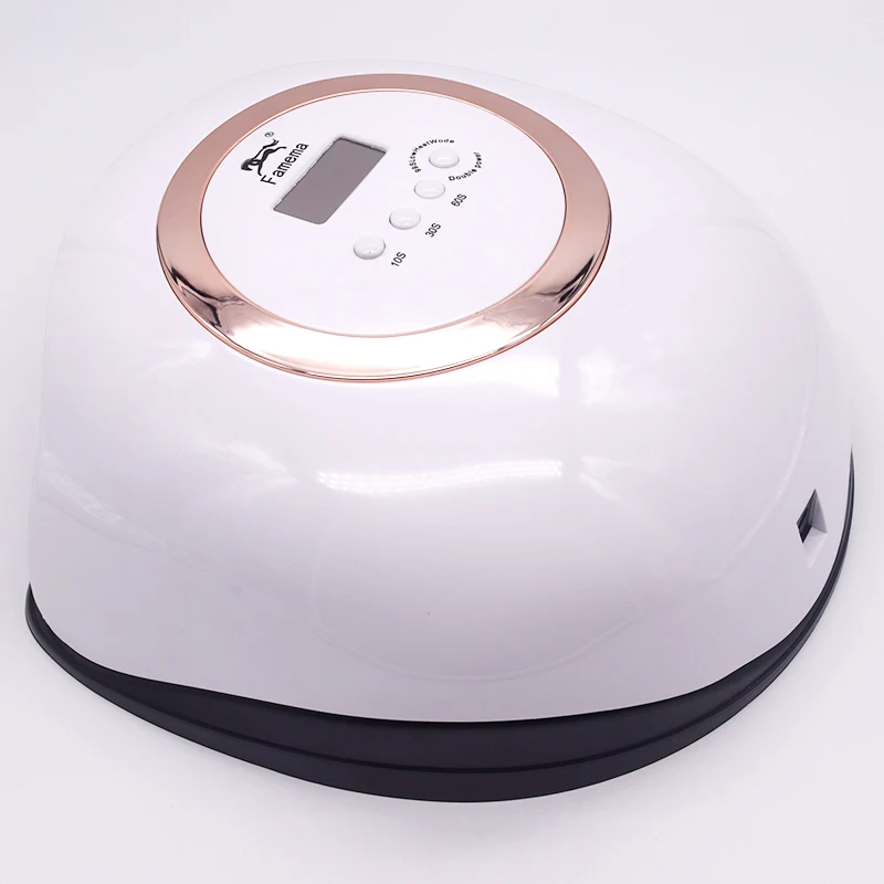 Новейшая 60 Вт 4 таймера Беспроводная перезаряжаемая длинная светодиодная УФ-лампа для отверждения ногтей для гель-лака для ногтей, Мощная батарея для ногтей, светодиодная лампа для ногтей
