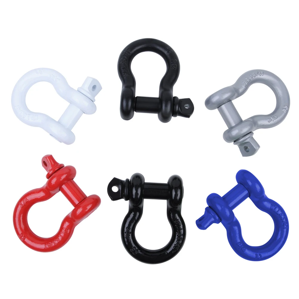 U.S Stainless Steel Screw Pin Bow Shackle