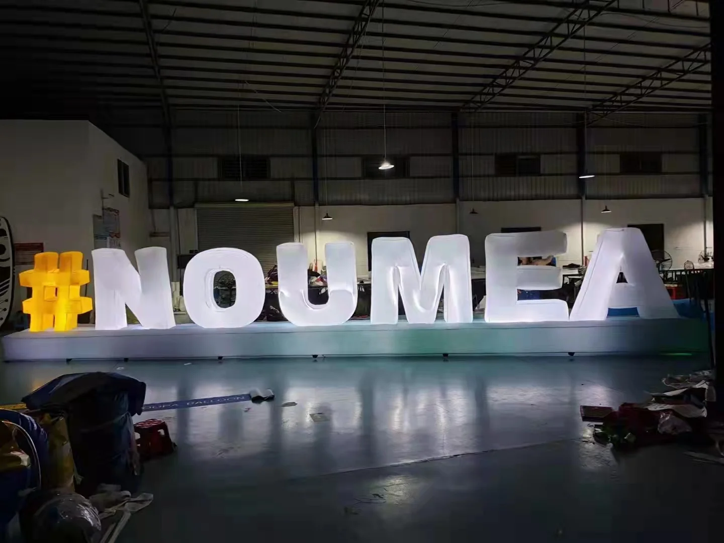 large inflatable letters alphabet for Advertising promotion event