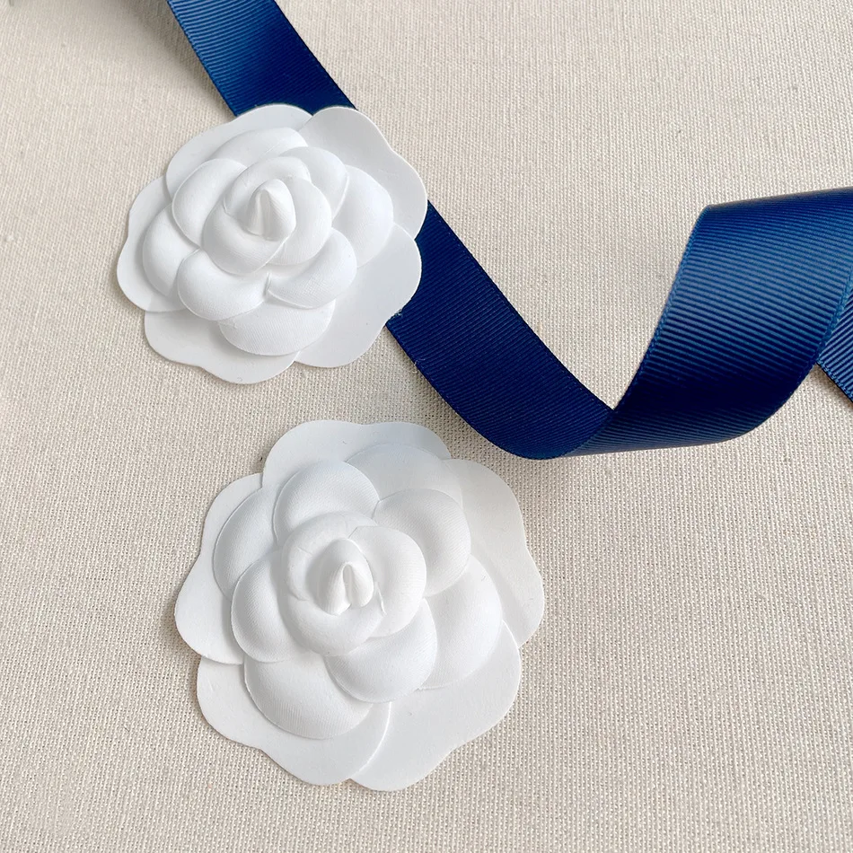 Handmade DIY Crafts Fabric Flower Brooch Pin Hair Clip Wedding Party Clothes Gift Box Decor Accessories Lapel Pins