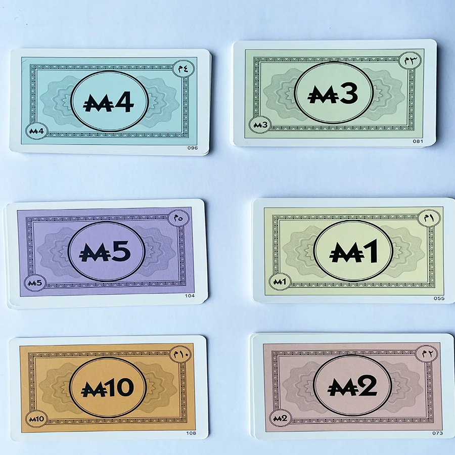 Board Games ARAB DEAL CARD GAME Avon Monopoly Poker Card Deck 108 Card Game