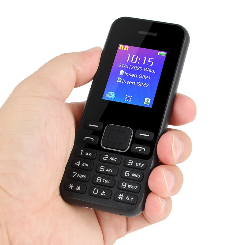 B350E кнопочный мобильный телефон 1 77 дюйма Quad Sim фонарик MP3 FM камера 4Sim дешевый сотовый