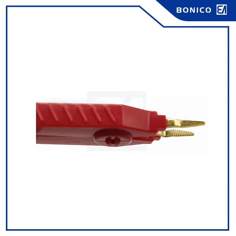 20A 90MM Brass With Gold Plated ABS Insulated Mid-sized Battery Kelvin Clip