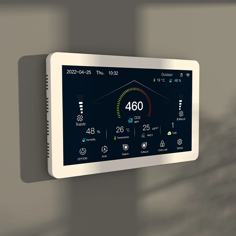 WIFI TUYA App Control HVAC System Controller Smart Controller For Heat Recovery Ventilation