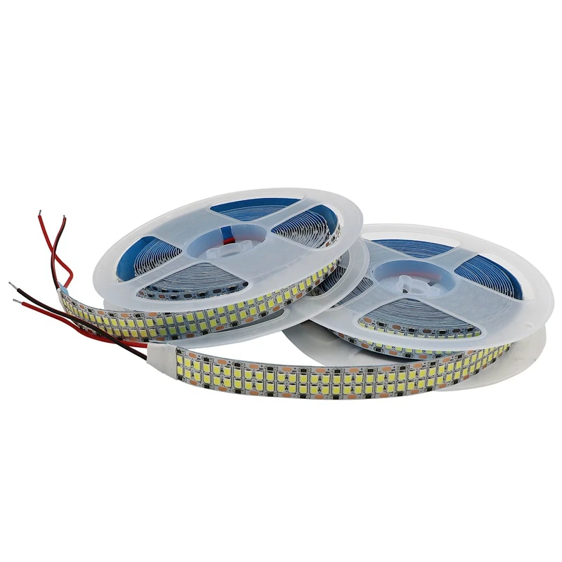 
Wholesale 5M SMD 2835 240 Leds/M Double Row IP20 IP67 LED Strip Light Flexible Stripe 