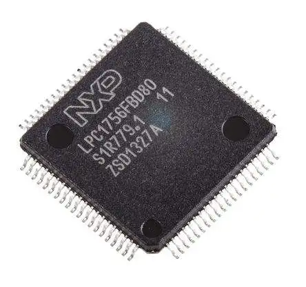 LPC1756FBD80 Microcontrollers IC MCU 32BIT  FLASH 80LQFP integrated circuits ic chip LPC1756FBD80