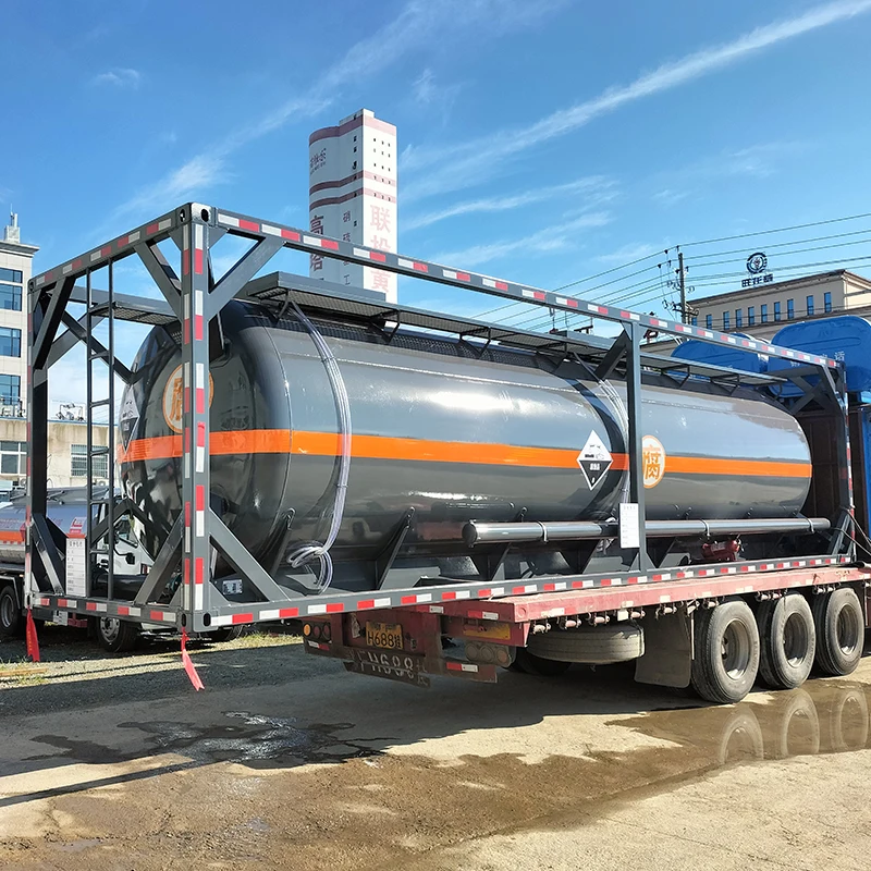 30 feet ISO tank container for chemical liquid oil gas storage and transport