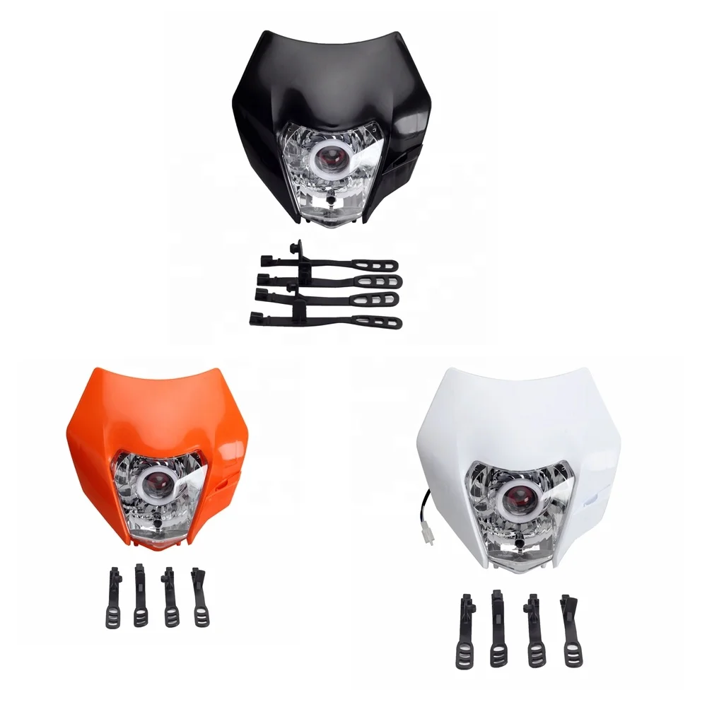 Universal Headlights Front Light for EXC SXF SX XCF SMR FE TC TE Motocross Enduro Dirt Bike Dual Sport Motorcycles