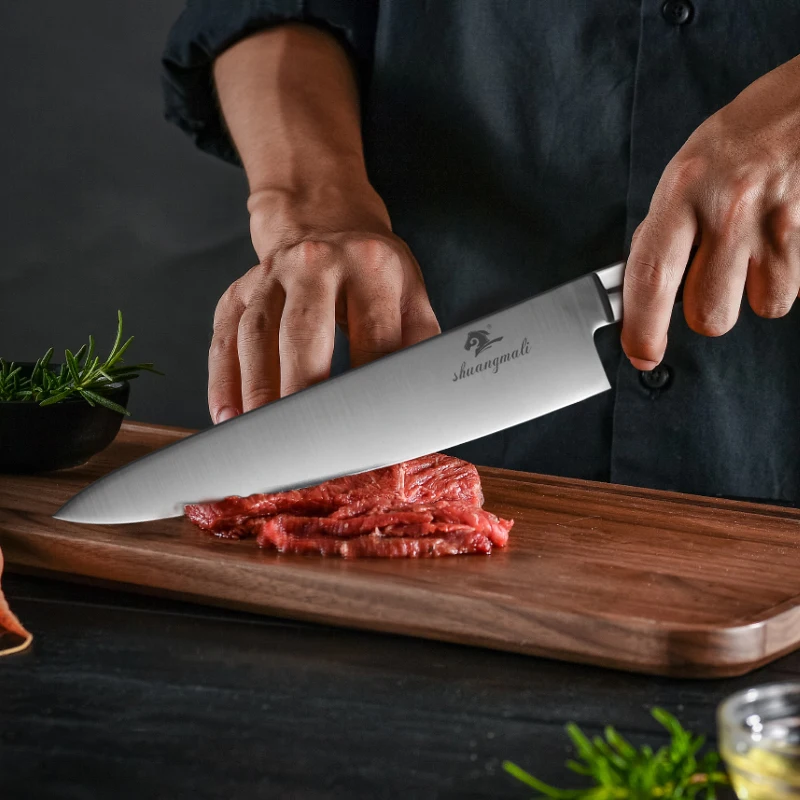 
10 Inch Germany Import 1.4116 Steel Japanese Kitchen Gyuto Chef Knife 