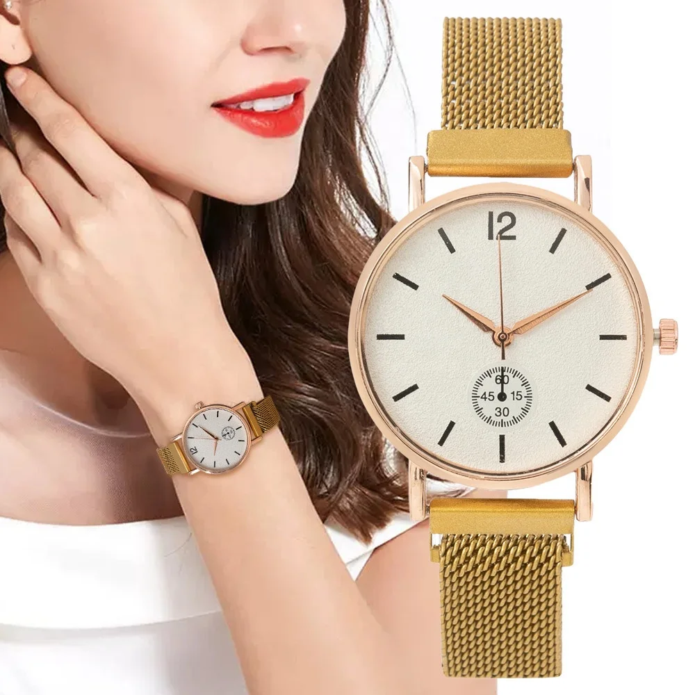 Stainless Steel Waterproof Wrist Watch Luxury Japan Quartz Movement Watches for Women