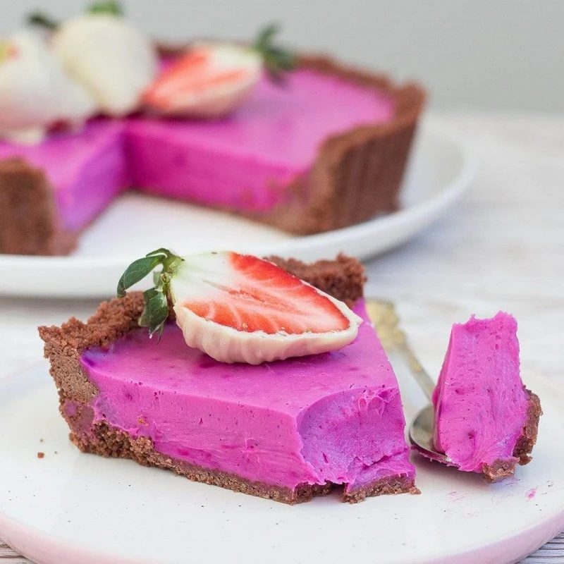 Freeze Dried Red Dragon Fruit Powder Organic Pink Pitaya Powder