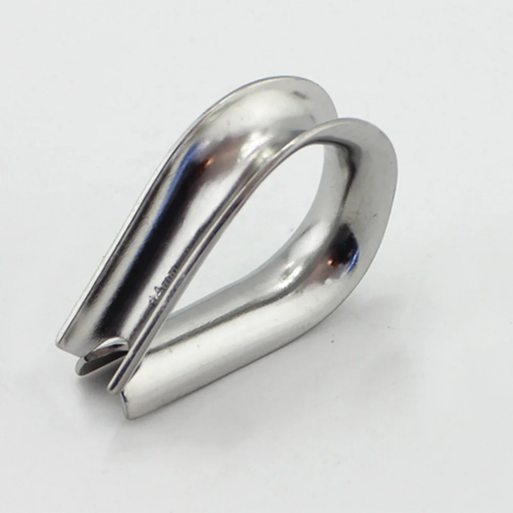 304&316 Stainless Steel Wire Rope Thimble G414/G411/DIN6899A/DIN6899B Cable Thimble Rigging Hardware Fittings