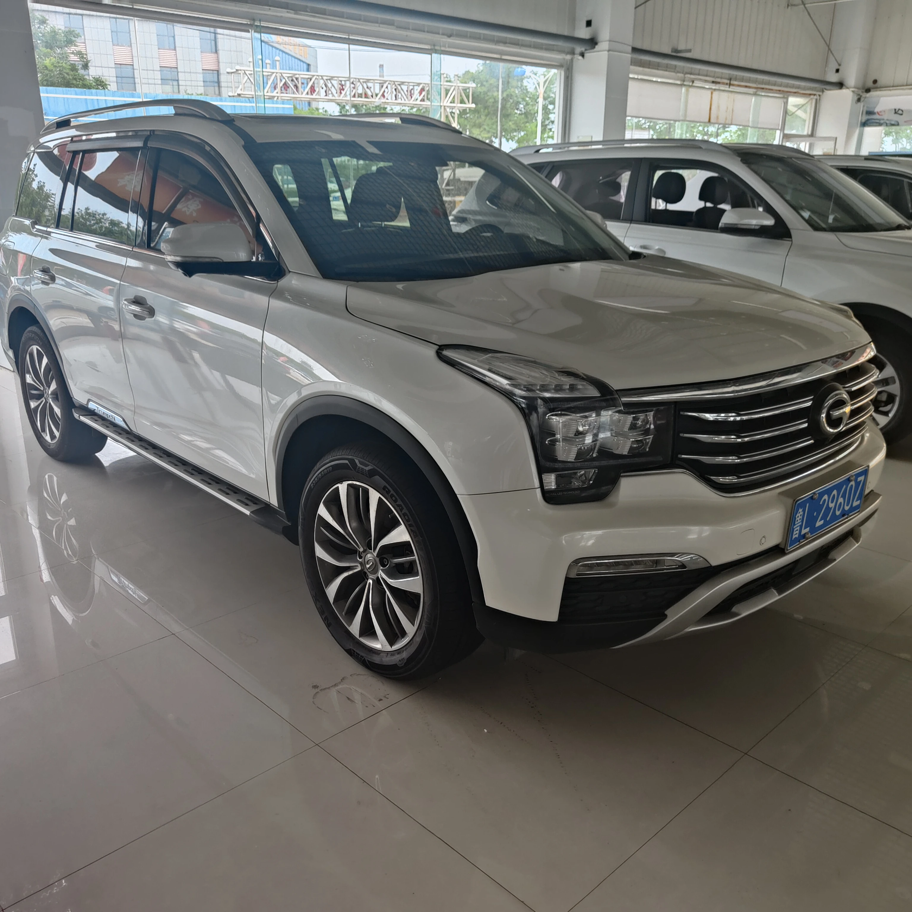 Gac Trumpchi GS8 2017 320 т двухприводная Делюкс Smart Link 2 0 автоматическая механическая коробка передач высокого качества Подержанный автомобиль внедорожник