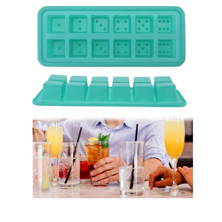 Ice molds Silicone Freezer Tray for chilled drinks ice molds trays household