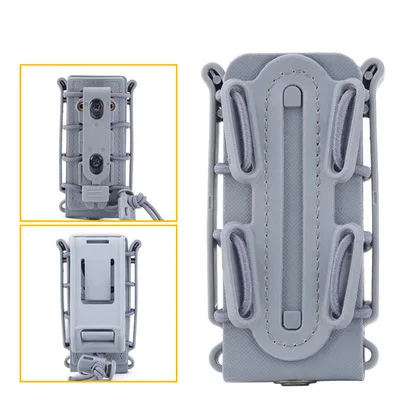 Adaptable Tool Holder 9mm .45 ACP SMG Molle Tactical Utility gun  Mag Pouches Quick Release Magazine Pouch