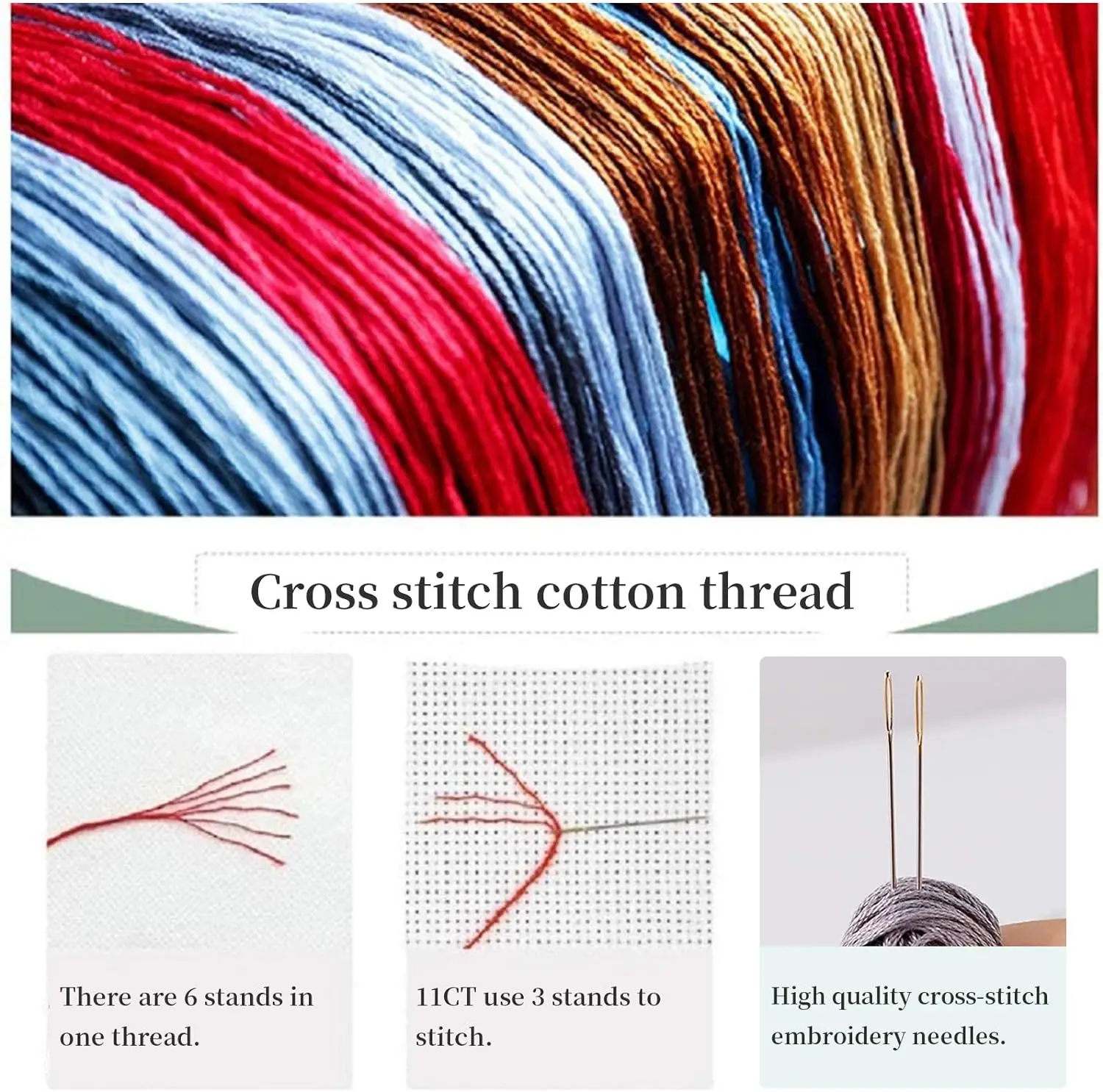 Handmade Full Moon Cross Stitch Painting Embroidery Crafts for Living Room Decoration Handmade gifts