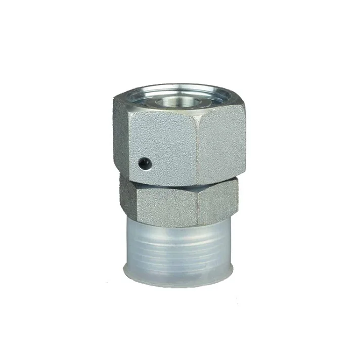 high quality China supplier hydraulic pipe fittings transition joint thread straight hydraulic adapters 2D excavator pipe used