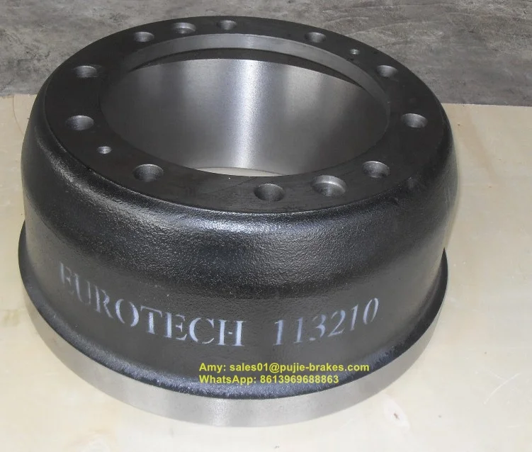 HEAVY DUTY TRUCK  BRAKE DRUMS 1233462 284620 FOR DAF CF CHASSIS TRUCK