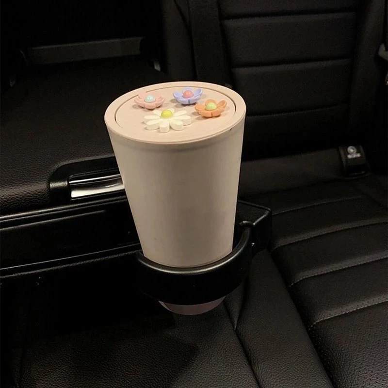 Promotional Cute Creative Car Supplies Mini Cup Holder Storage Bag Desktop Trash Can