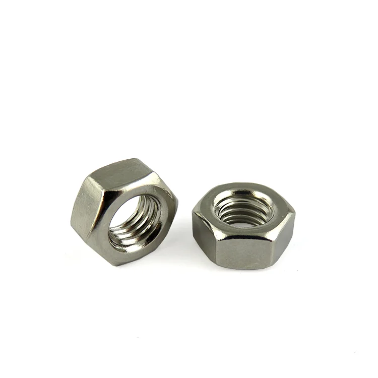 HBLJ DIN934 Hexagon Bolt Carbon steel Stainless Steel SS304 316 Hex Nuts