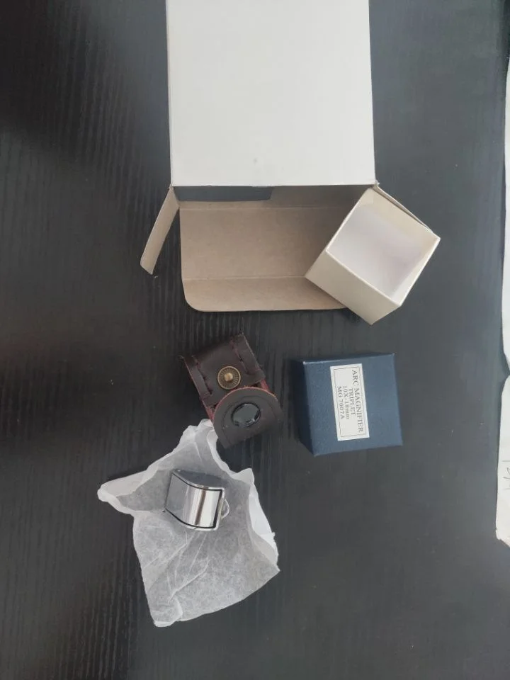 
Superior quality Aluminium 10X18 Triplet Jewelry Loupe for Jewelry Diamond Tool 