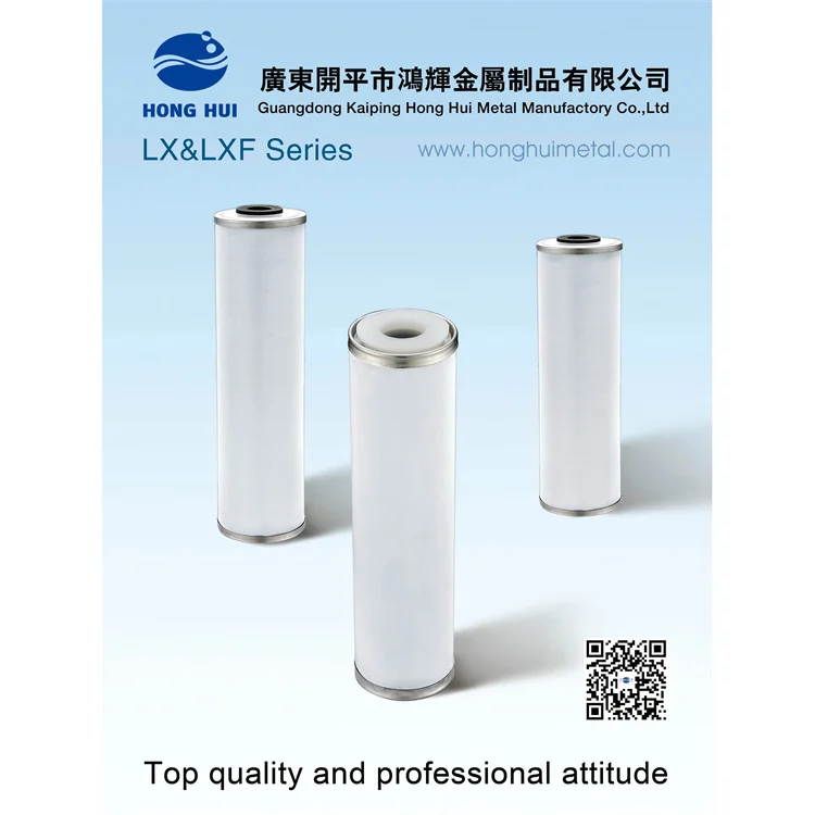 LX/LXF-D  drinking water filter stainless steel water cartridge filter