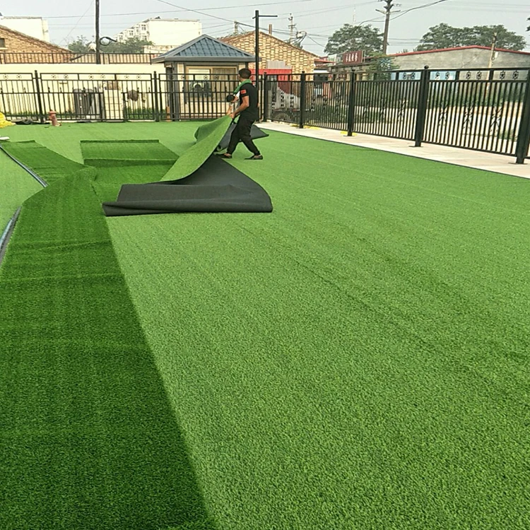 Hybrid Pe Football Carpet Artificial Lawn Golf Garden Mat Turf Grass For Balcony