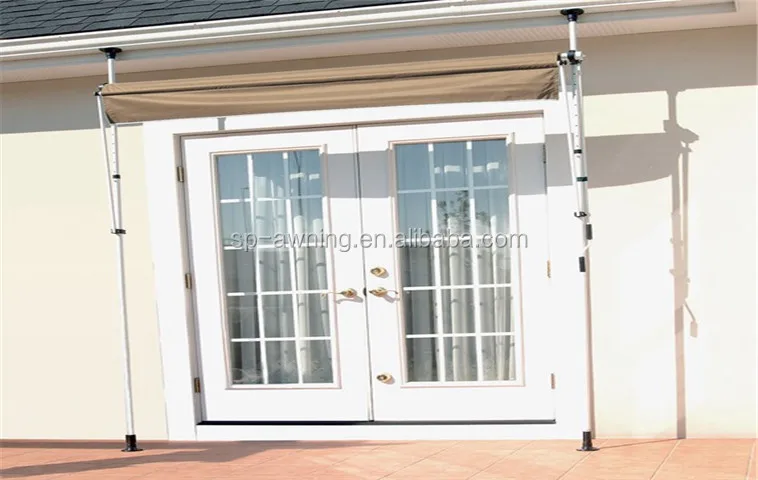 Adjustable Manual Retractable Outdoor Canopy Awning for Balcony for Office Hotels Schools Bathrooms Warehouses