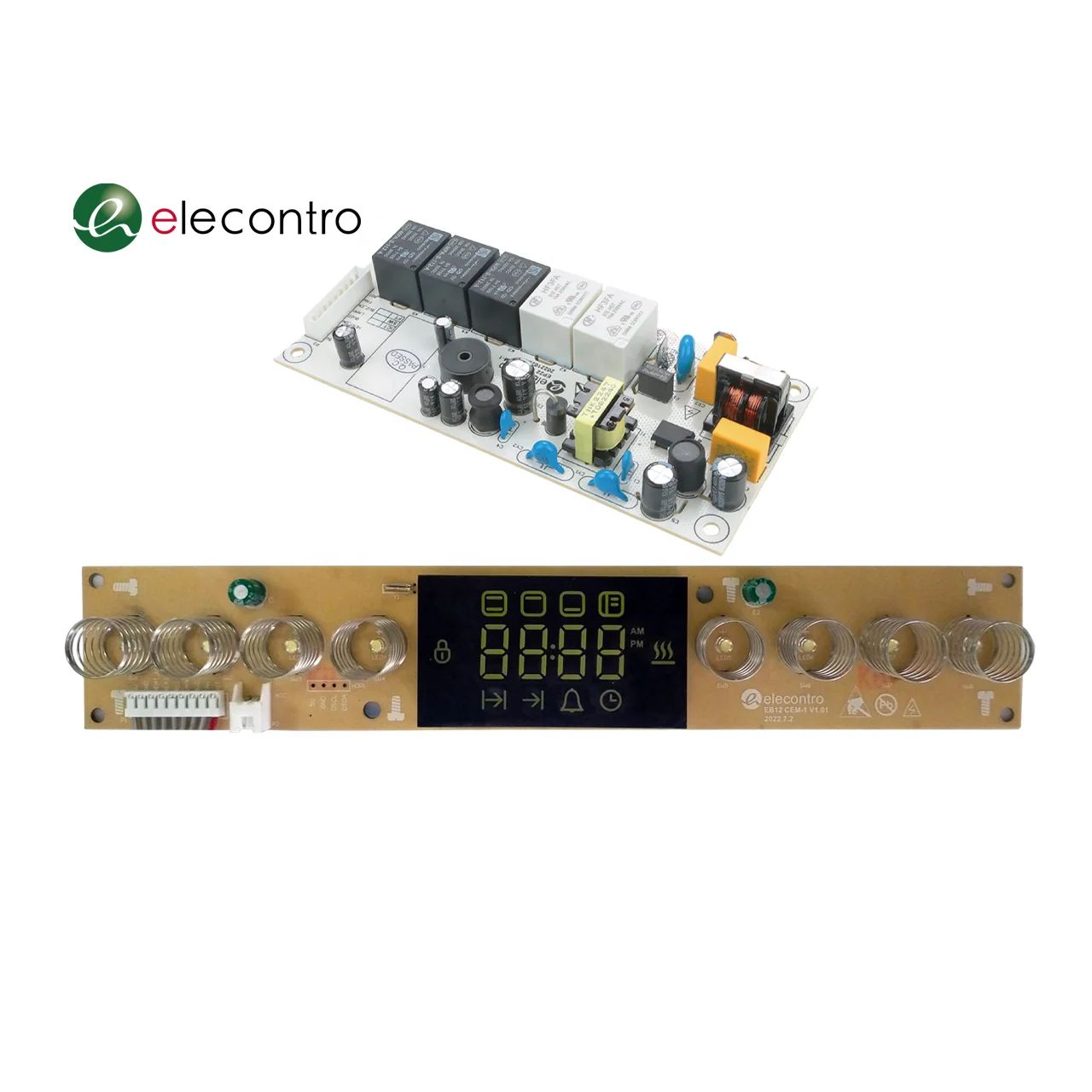 8 Touch Buttons Built-in Multifunction Oven Controller Board