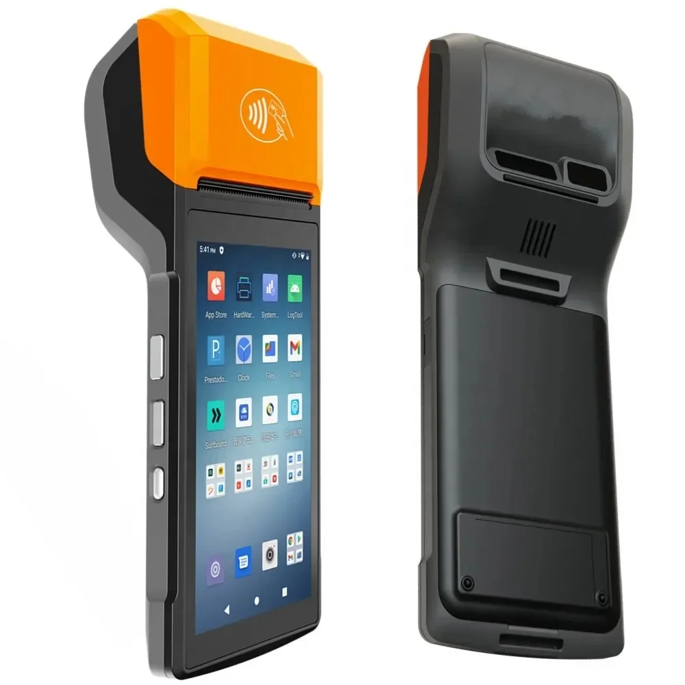OEM POS H10 портативный мобильный Android 13 8-ядерный 4g биллинг Pos терминал кассовый аппарат для ресторана