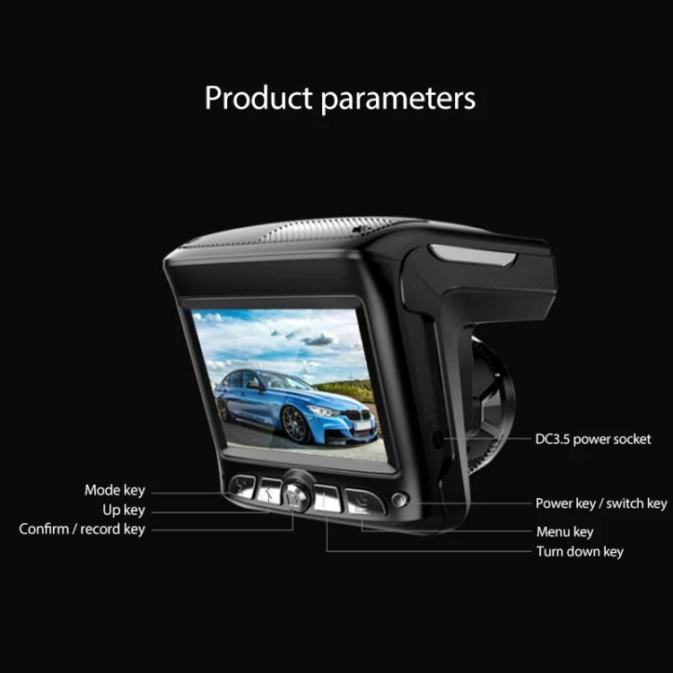 2021 New Trend UHD 1080P Car Camera Dashcam Wifi GPS Tracker 2.4 Inch LCD Dual Lens Vehicle DVR Dash Cam Driving