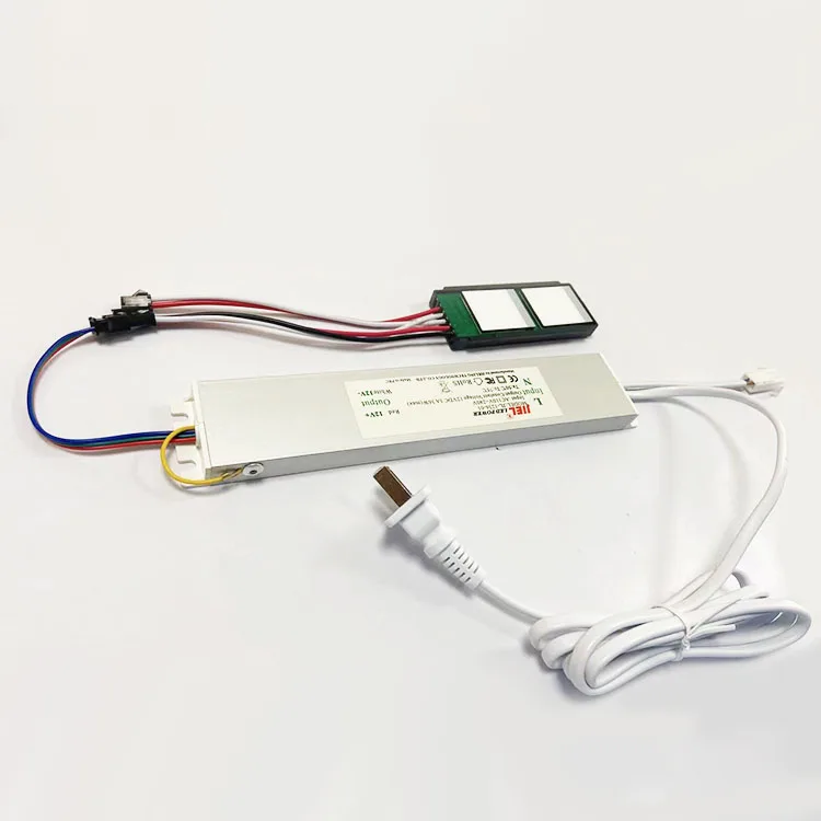 Dual key touch sensor switch with LED control and defogger control for LED mirror/bathroom mirror touch