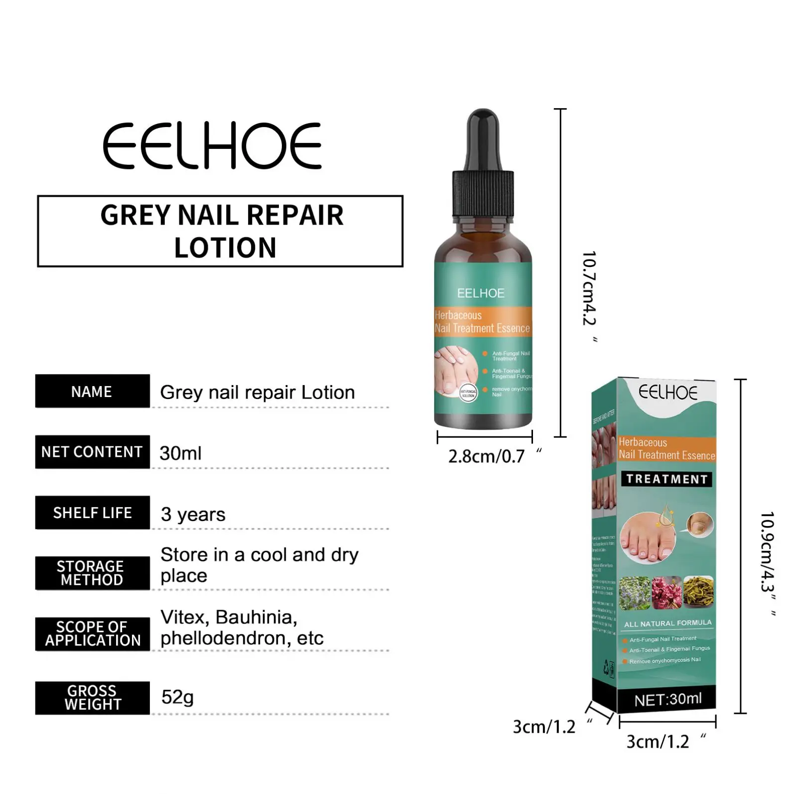 OEM ODM Nail Fungal Treatment Feet Care Essence Anti Infection Paronychia Onychomycosis Nail Foot Toe Nail Fungus Removal Liquid