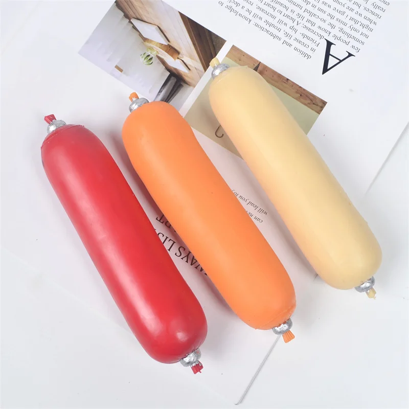 Hot Sale Squishies Cute Simulated Ham Sausage Lala Le Soft Squishy Toys