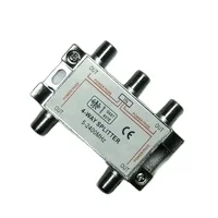 Most popular 8439A coaxial cable 5-2400MHz 4 way satellite splitter