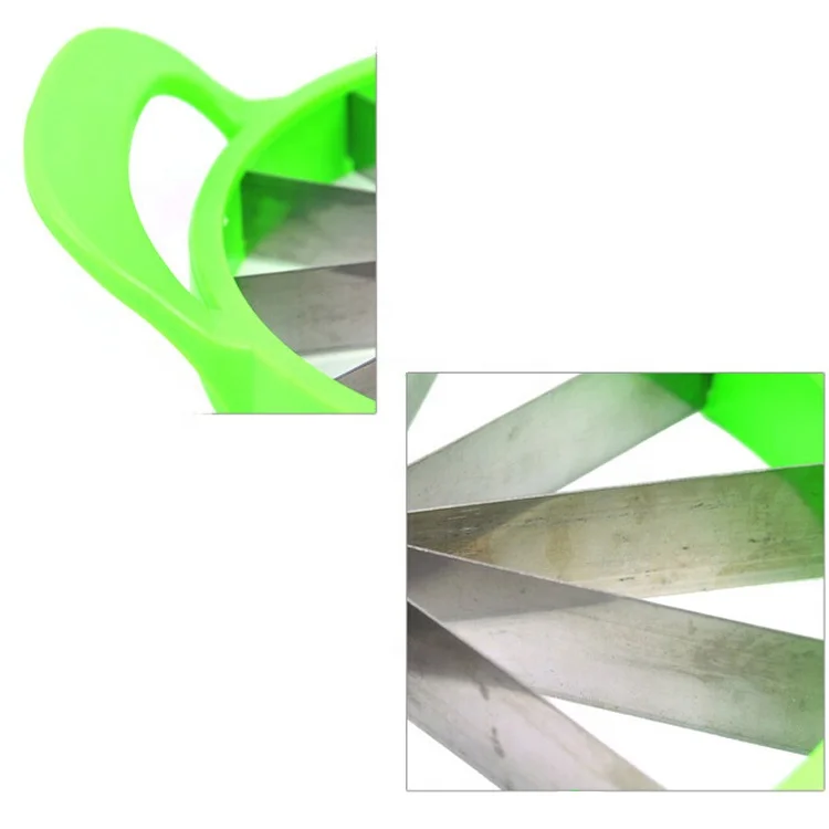 New Originality Stainless Steel Watermelon Cutter Corer Slicer Fruit Slicer Vegetable Fruit Cutter