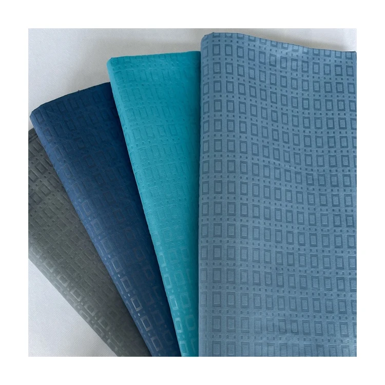 Cheap New Product Wholesale Color Customizable Embossed Silk Fabric