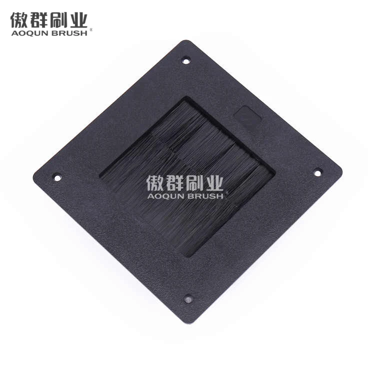 ABS Split Type Raised Access Floor Brush Grommet 100x100mm