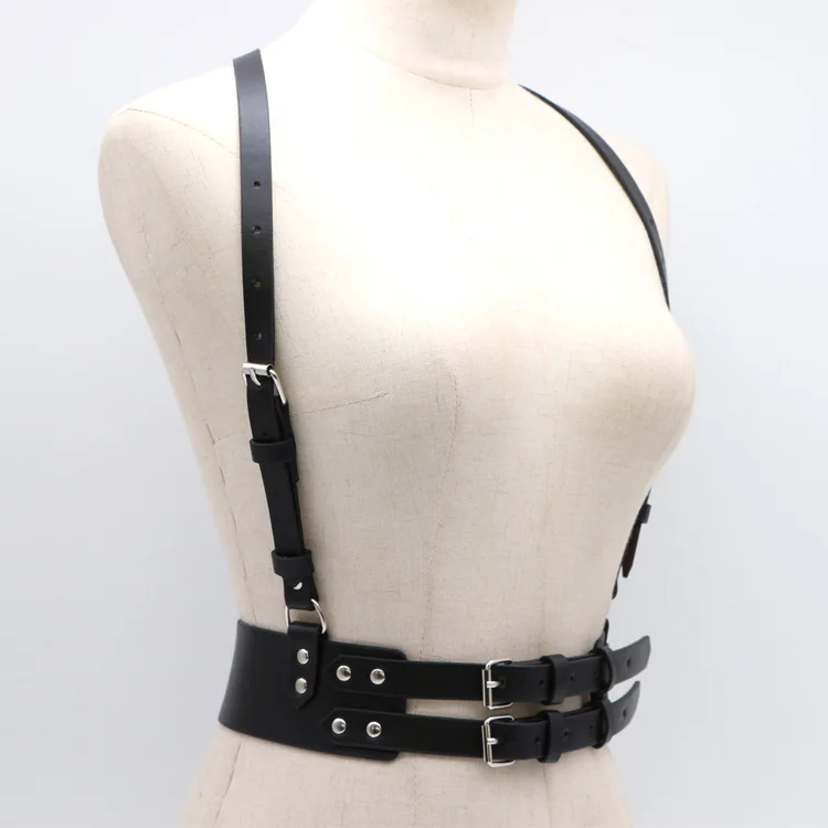Free Buckle New Style Adjust Suspender Belt Type Waistcoat Waist Seal Female Belt for Tights