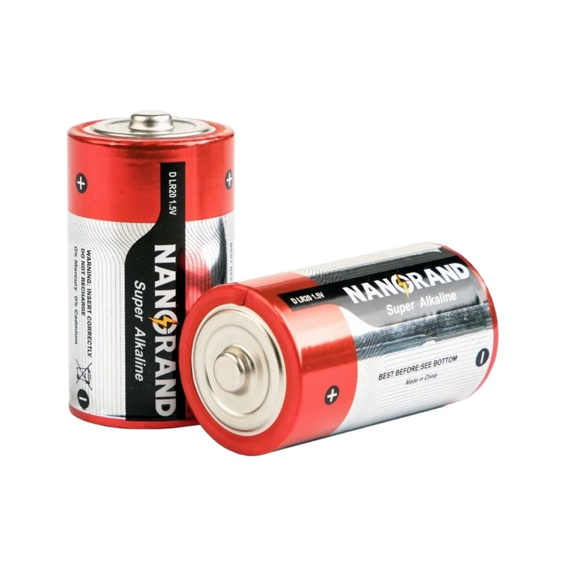 environmental lr20 alkaline battery 1.5v d