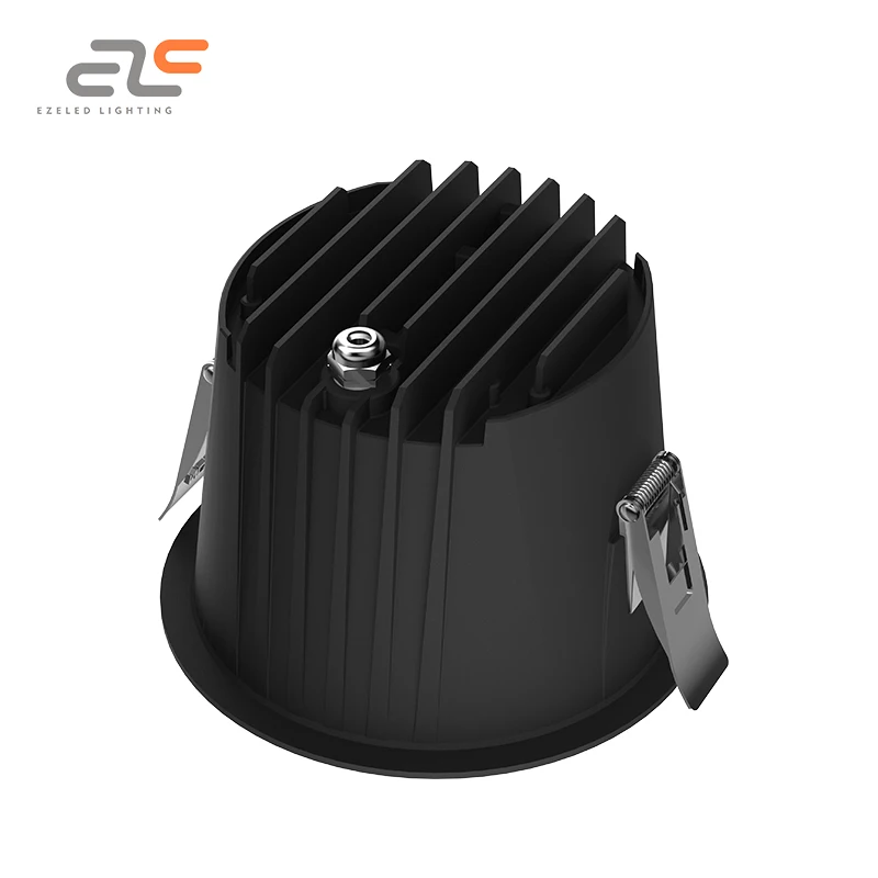 EZELED Wholesale Price Anti-Glare Ceiling Mounted COB IP20 Spot Light 9 15 24 36 45 W Led Light Down