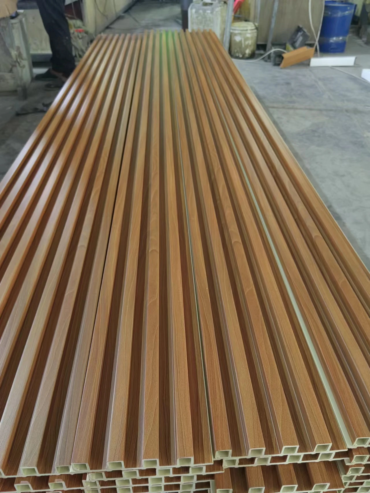 new arrival high strength engineered structural clear wood plastic composite WPC wall panel