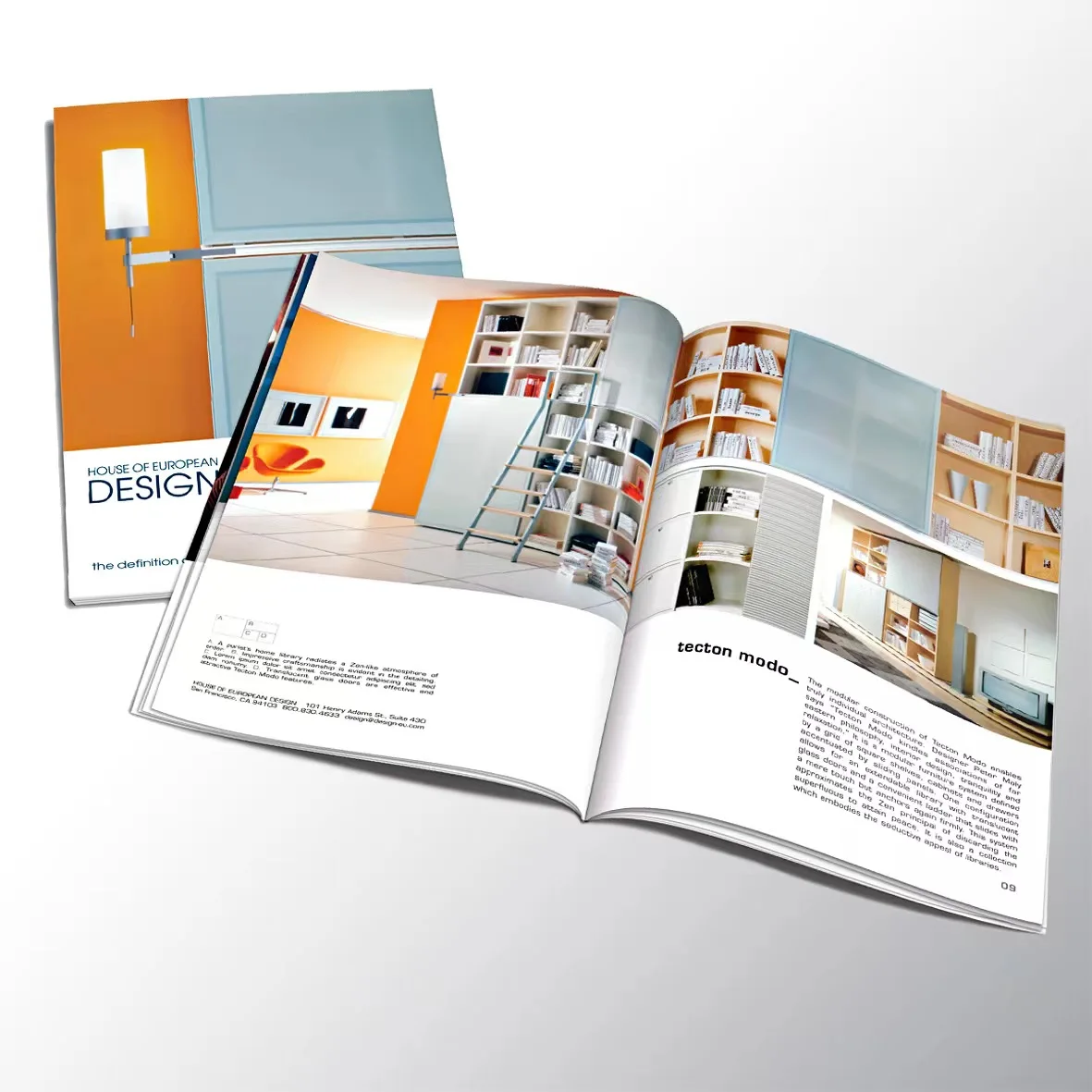 Wholesale Art Book Printing Book Printing Softcover Hardcover Cheap Magazine Printing