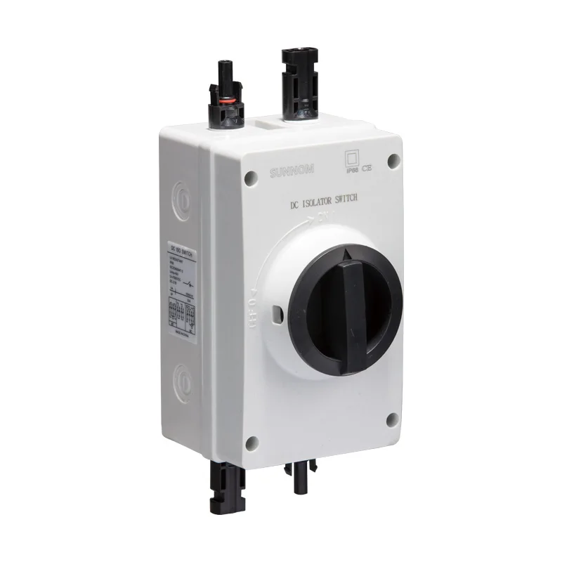 OEM IP66 CE IEC наружный pv отключитель 4p 100A 1500v солнечный dc водонепроницаемый Солнечный изолятор переключатель с солнечным